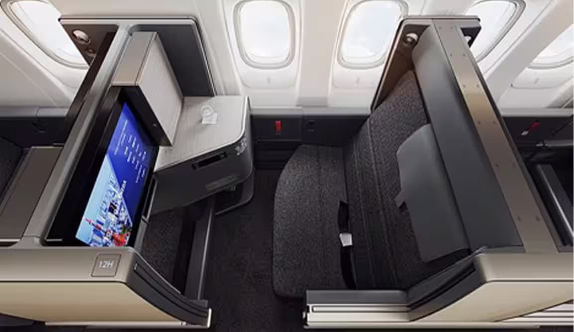 ANA "The Room" — flagship 777-300ER business class suite, target of the Virgin Atlantic → ANA award redemption