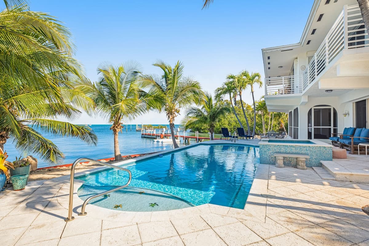 Featured Vacasa whole-home rental — Marathon, Florida Keys waterfront property