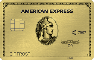 American Express Gold card art