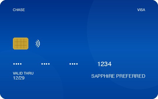Chase Sapphire Preferred card art